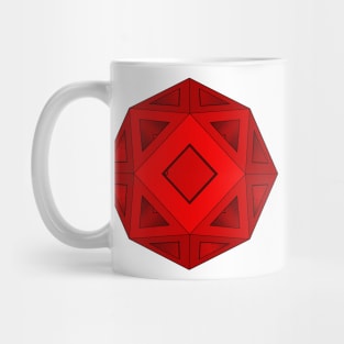 gmtrx lawal skeletal snub cube Mug